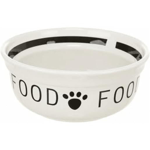 Comedouro para animais de estimação Trixie Branco Preto 2,6 L Comedouro para animais de estimação Trixie Branco Preto 2,6 L