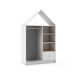 Armario Misty 110 Armario Misty 110 Blanco/ Madera