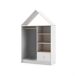 Armario Misty 110 Armario Misty 110 Blanco/ Madera