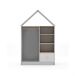 Armario Misty 110 Armario Misty 110 Blanco/ Madera