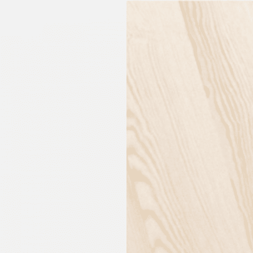 Roupeiro para jovens Misty Cloud Blanco mate - Oak 110 x 180 x 45 cm