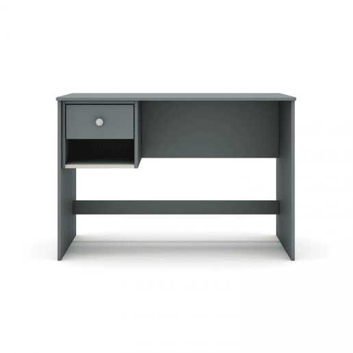 Secretária com 1 gaveta e 1 prateleira, 110 x 55 cm, Misty Breeze Verde Salvia - Oak 110 x 75 x 55 cm