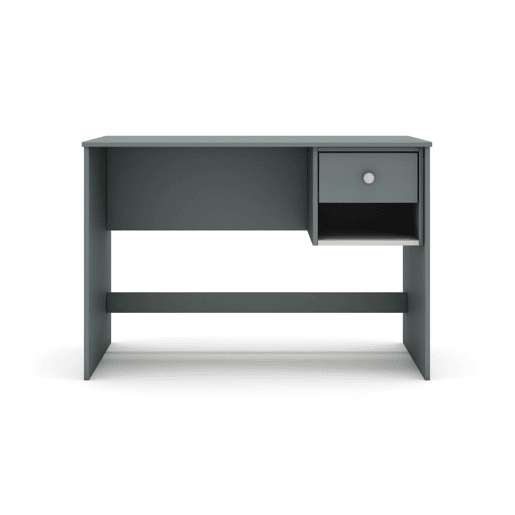 Secretária com 1 gaveta e 1 prateleira, 110 x 55 cm, Misty Breeze Verde Salvia - Oak 110 x 75 x 55 cm