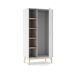 Armario Misty 90 Armario Misty 90 Blanco/ Madera