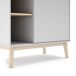Armario Misty 90 Armario Misty 90 Blanco/ Madera
