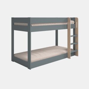 Beliche em madeira de abeto Verde Salvia - Oak 197 x 131,5 x 107,5 cm