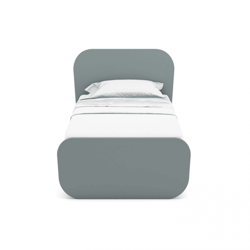 Cama Misty Breeze Verde Salvia - Oak 195,4 x 90 x 101,3 cm