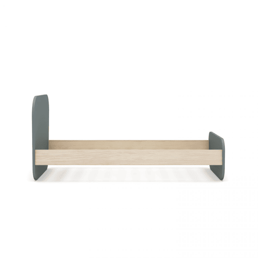 Cama Misty Breeze Verde Salvia - Oak 195,4 x 90 x 101,3 cm