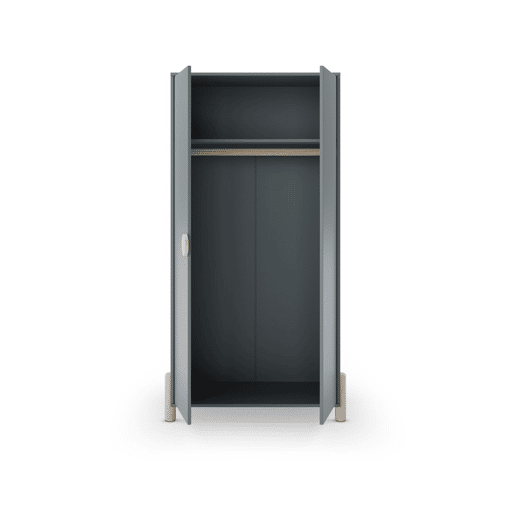 Guarda-roupa para jovens Misty Dawn Verde Salvia - Oak 92,5 x 180 x 45 cm Guarda-roupa para jovens Misty Dawn Verde Salvia - Oak 92,5 x 180 x 45 cm