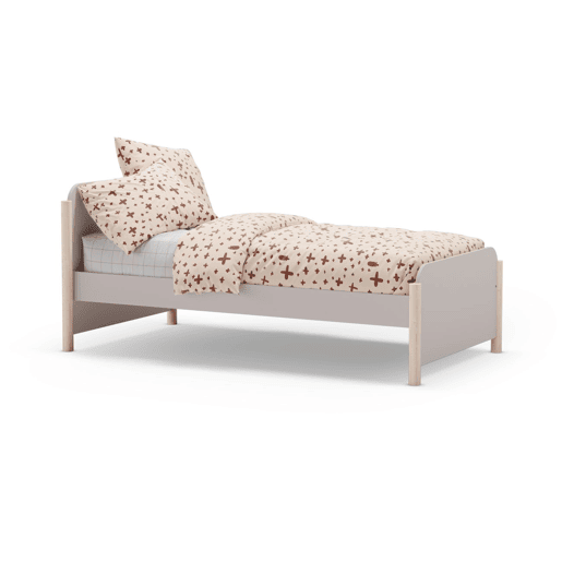 Cama juvenil Misty Dawn Beige - Oak Soft 200 x 70 x 92 cm
