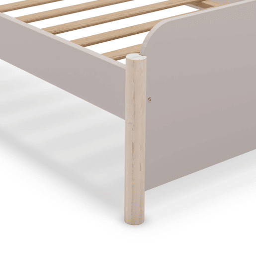 Cama juvenil Misty Dawn Beige - Oak Soft 200 x 70 x 92 cm
