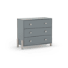 Cómoda Misty Dawn Verde Salvia - Oak 90 x 80 x 40 cm