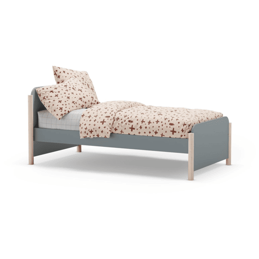 Cama juvenil Misty Dawn Verde Salvia - Oak 200 x 70 x 92 cm