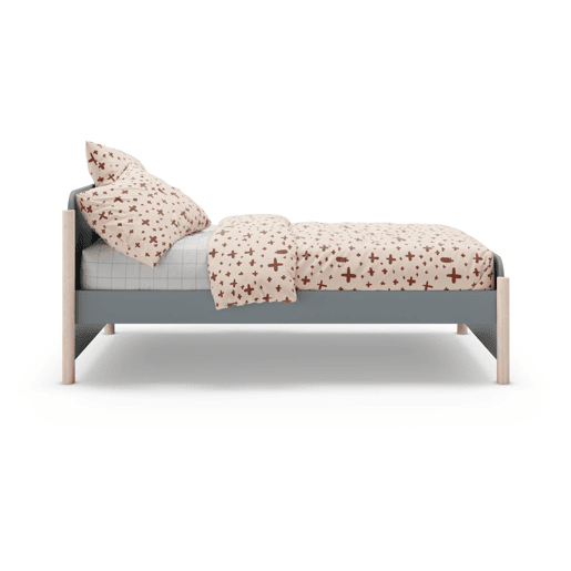 Cama juvenil Misty Dawn Verde Salvia - Oak 200 x 70 x 92 cm