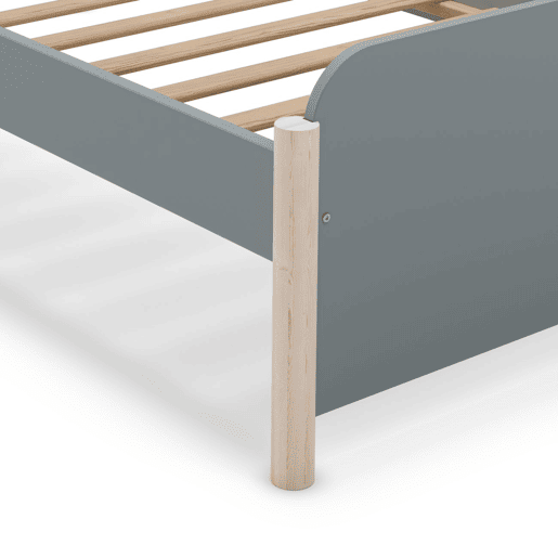 Cama juvenil Misty Dawn Verde Salvia - Oak 200 x 70 x 92 cm