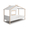 Cama de cabina Hutbed Blanco mate - Oak 215,5 x 158,5 x 103 cm