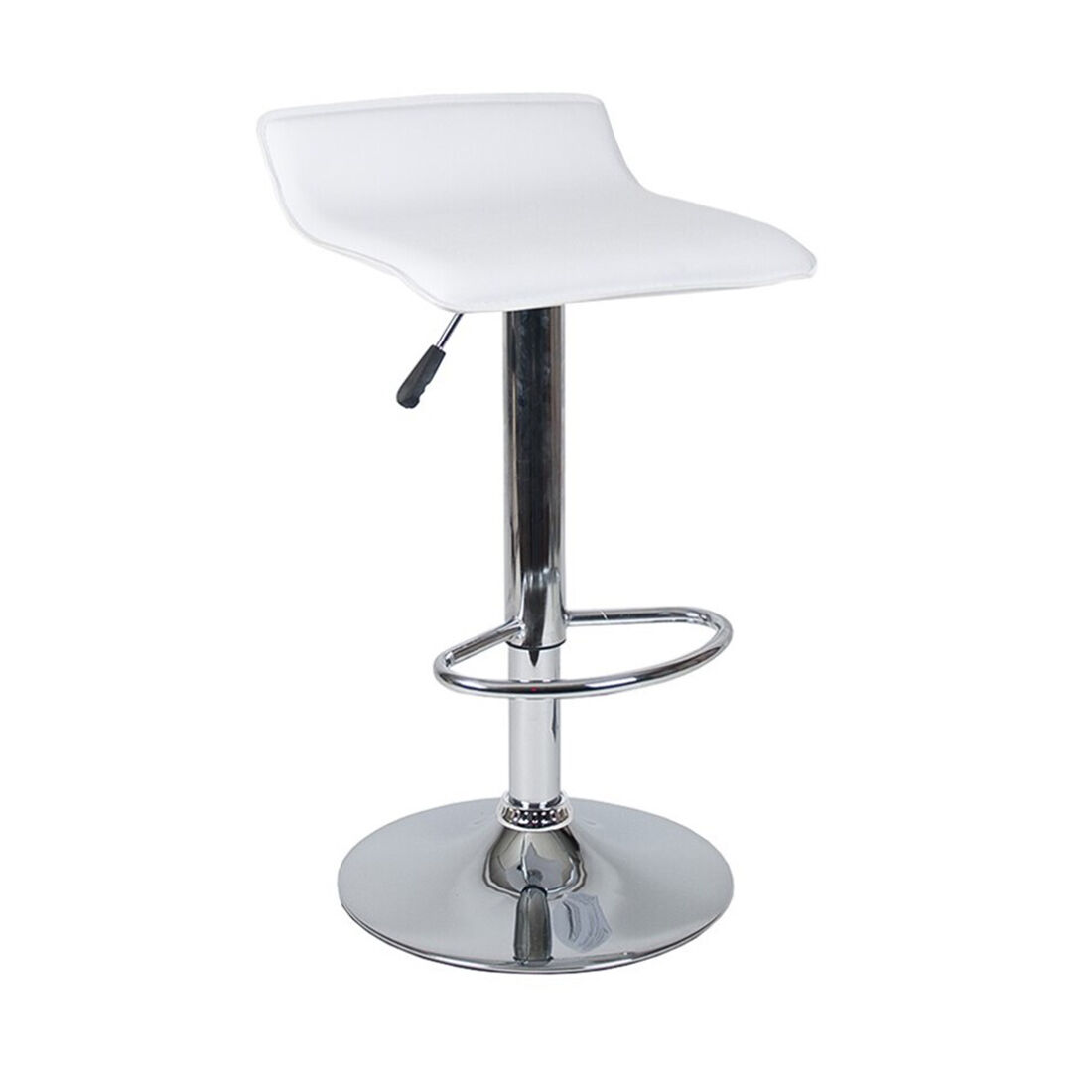 Taburete Acolchado Altura Ajustable y Soporte Estable Cocina