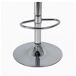Taburete Acolchado Altura Ajustable y Soporte Estable Cocina Taburete Acolchado Altura Ajustable y Soporte Estable Cocina Blanco