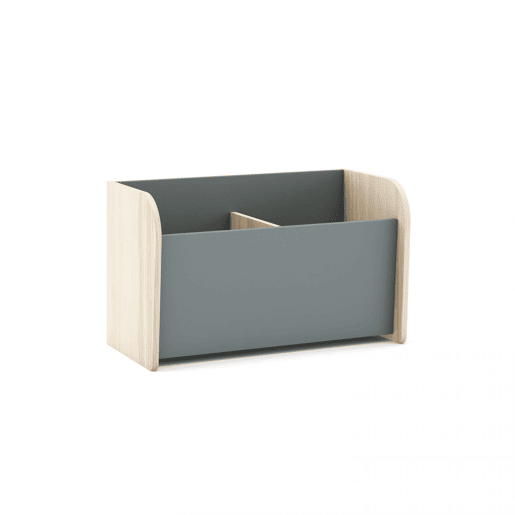 Baú Misty Breeze Verde Salvia - Oak 70 x 42 x 35 cm
