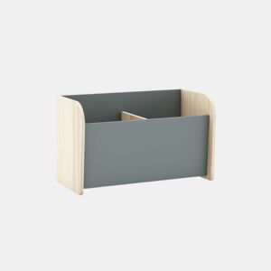 Baú Misty Breeze Verde Salvia - Oak 70 x 42 x 35 cm