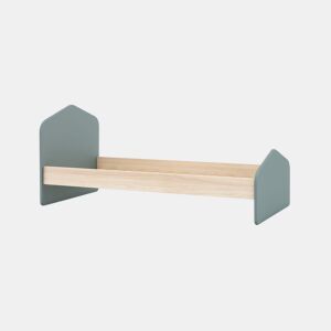 Cama juvenil Misty Cloud Verde Salvia - Oak 195,4 x 90 x 100 cm