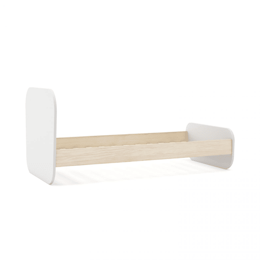 Cama Misty Breeze Blanco mate - Oak 195,4 x 90 x 101,3 cm