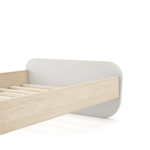 Cama Misty Breeze Blanco mate - Oak 195,4 x 90 x 101,3 cm