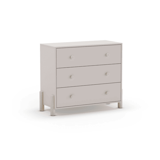 Cómoda Misty Dawn Beige - Oak Soft 90 x 80 x 40 cm