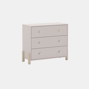 Cómoda Misty Dawn Beige - Oak Soft 90 x 80 x 40 cm