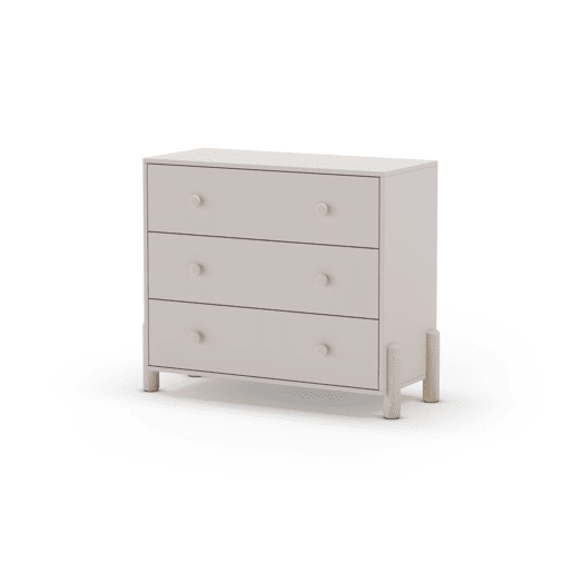 Cómoda Misty Dawn Beige - Oak Soft 90 x 80 x 40 cm