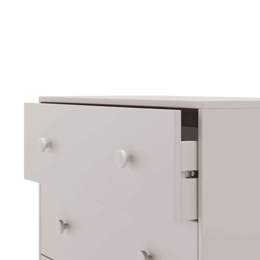Cómoda Misty Dawn Beige - Oak Soft 90 x 80 x 40 cm