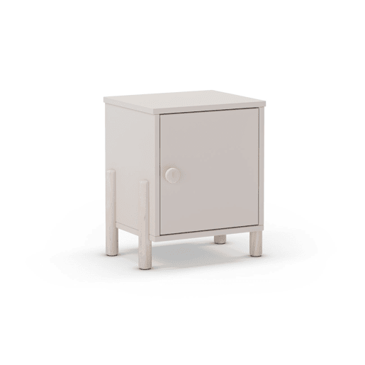 Mesa de cabeceira Misty Dawn Beige - Oak Soft 38,5 x 48,5 x 32,5 cm