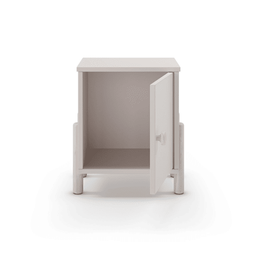 Mesa de cabeceira Misty Dawn Beige - Oak Soft 38,5 x 48,5 x 32,5 cm