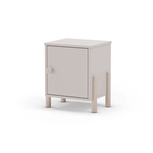Mesa de cabeceira Misty Dawn Beige - Oak Soft 38,5 x 48,5 x 32,5 cm