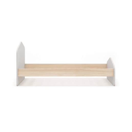 Cama juvenil Misty Cloud Blanco mate - Oak 195,4 x 90 x 100 cm