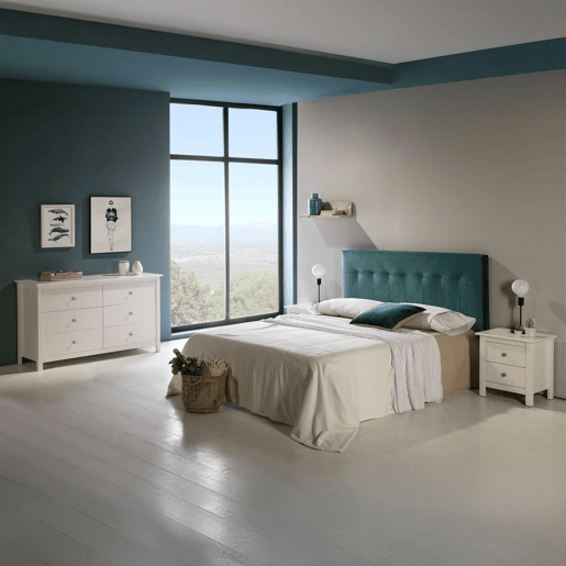 Cómoda com 6 gavetas, robusta e com um design intemporal, 130 x 80 cm, Bay Branco 130 x 80 x 45 cm Cómoda com 6 gavetas, robusta e com um design intemporal, 130 x 80 cm, Bay Branco 130 x 80 x 45 cm