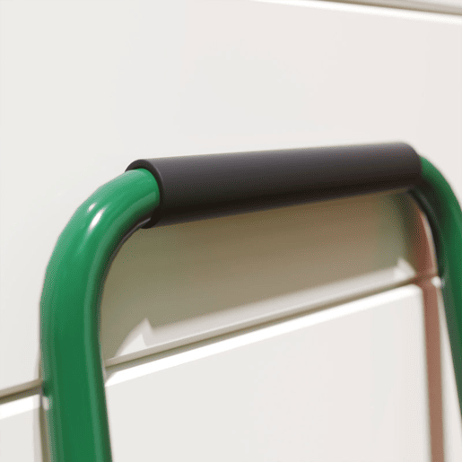 Outsunny Arejador de Relva com com 5 Espigões Arejador de Relva Manual com Cabo Antiderrapante para Jardim e Cuidado do Relvado 30x4x94 cm Verde Escuro