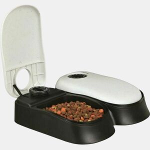 Comedouro automático Trixie Branco Preto Acrílico Plástico