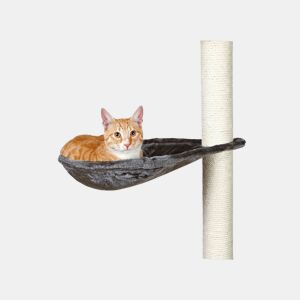Rede Suspensa para Gatos Trixie Hammock Cinzento Metal