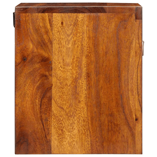 Mesa De Cabeceira - Mesinha De Cabeceira com gaveta Castanho 40 x 35 x 35 cm