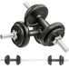 Juego de Mancuerna Acero SPORTNOW, deportes y ocio - pesas Juego de Mancuerna Acero SPORTNOW, deportes y ocio - pesas Gris