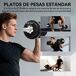 Juego de Mancuerna Acero SPORTNOW, deportes y ocio - pesas Juego de Mancuerna Acero SPORTNOW, deportes y ocio - pesas Gris
