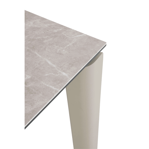 Mesa extensível 180250x100 com tampo cerâmico