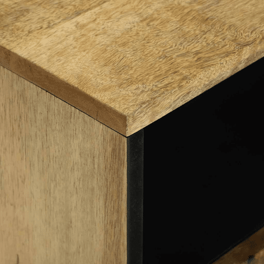 Mesa De Cabeceira - Mesinha De Cabeceira com gaveta Castanho 50 x 33 x 60 cm