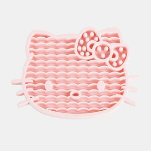 Comedouro para Cão Hello Kitty Cor de Rosa Silicone