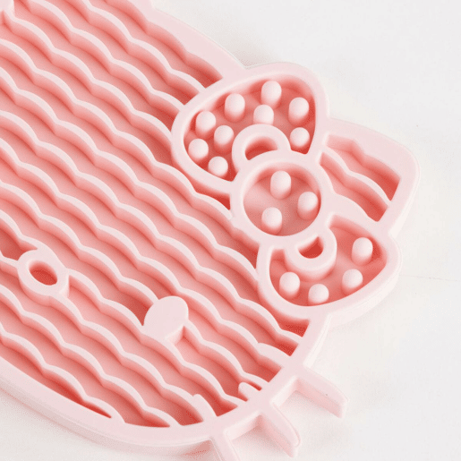 Comedouro para Cão Hello Kitty Cor de Rosa Silicone