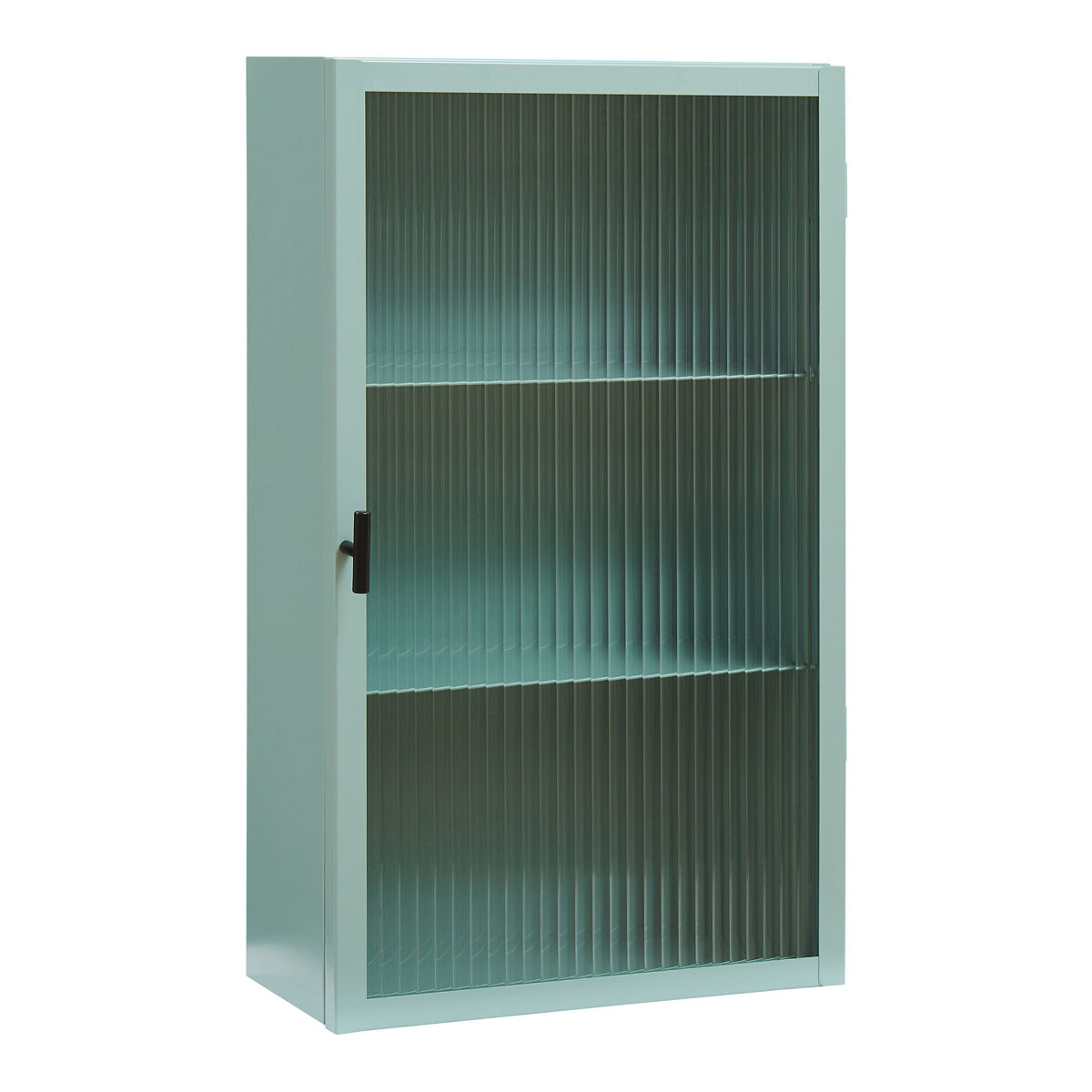 Armario de pared Zundert puerta de vidrio [en.casa] 35 Verde