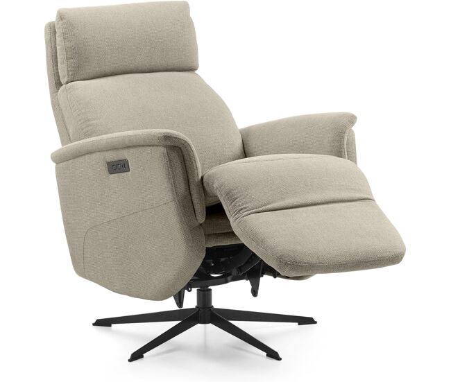 Sillón relax häusbed morfeo, zero gravity, giro 360o y usb-c – visón