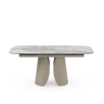 Mesa extensível 180240x95 com tampo cerâmico
