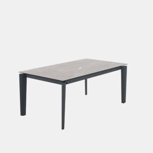 Mesa extensível 180250x100 com tampo cerâmico